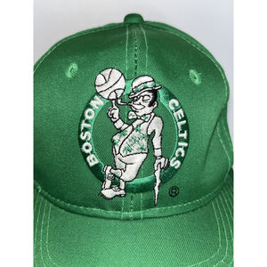 VTG Boston Celtics NBA The Twill The G Cap Snapback Hat Green One Size Fits All